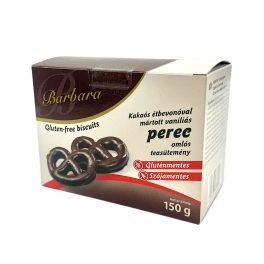   Kakaós étbevonóval mártott vaníliás perec gluténmentes 150g Barbara