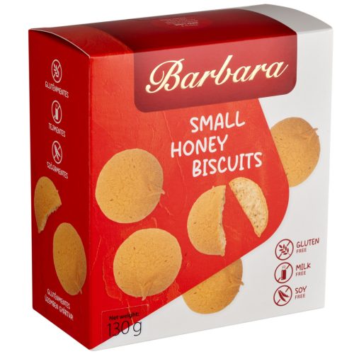Mini mézes puszedli Gluténmentes sütemény 130g Barbara