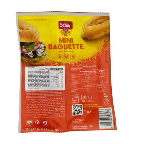 Mini bagett 2*75g Schar